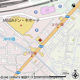 静岡県浜松市中央区東若林町20周辺の地図