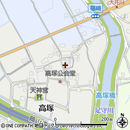 岡山県岡山市北区高塚26周辺の地図