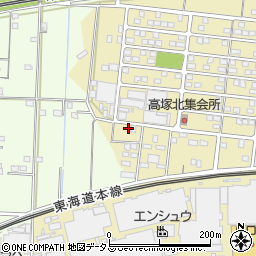 静岡県浜松市中央区高塚町2212周辺の地図