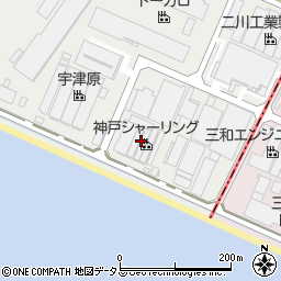 神戸シャーリング株式会社　二見工場周辺の地図