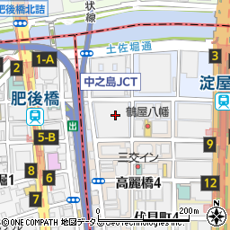日鉄物流株式会社　関西支店周辺の地図