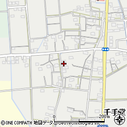 静岡県磐田市千手堂866周辺の地図