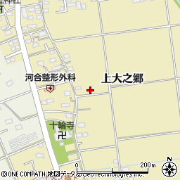 静岡県磐田市上大之郷197周辺の地図