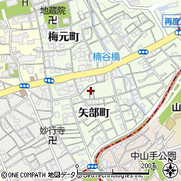 兵庫県神戸市兵庫区矢部町13周辺の地図