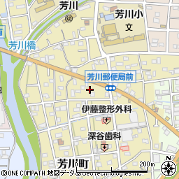 静岡県浜松市中央区芳川町739周辺の地図