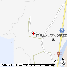 広島県山県郡北広島町川西140周辺の地図