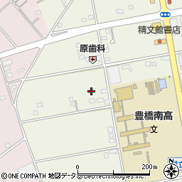 愛知県豊橋市南大清水町元町425周辺の地図