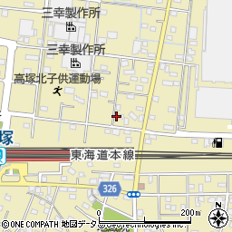 静岡県浜松市中央区高塚町808周辺の地図