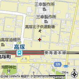 静岡県浜松市中央区高塚町921周辺の地図