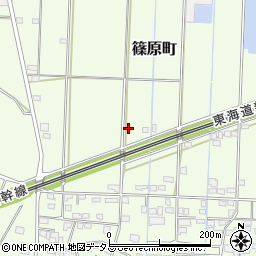 静岡県浜松市中央区篠原町2071周辺の地図