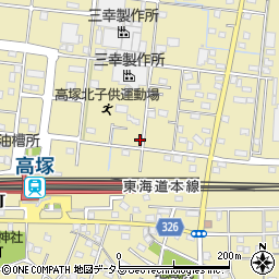 静岡県浜松市中央区高塚町915周辺の地図