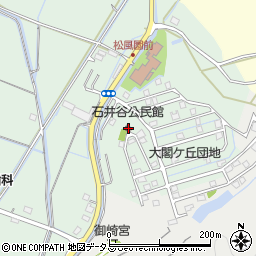 石井谷公民館周辺の地図