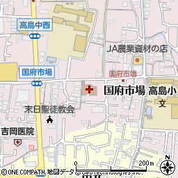 高島公民館周辺の地図