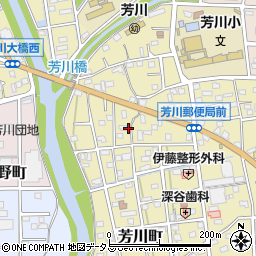 静岡県浜松市中央区芳川町759周辺の地図