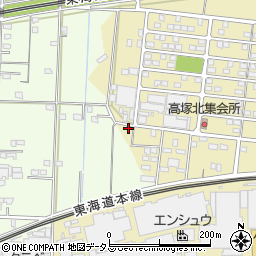 静岡県浜松市中央区高塚町2211-1周辺の地図