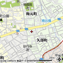 兵庫県神戸市兵庫区矢部町38周辺の地図