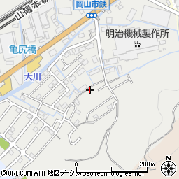 岡山県岡山市東区鉄229周辺の地図