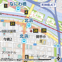安藤証券株式会社大阪支店周辺の地図