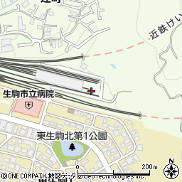 奈良県生駒市辻町1308周辺の地図