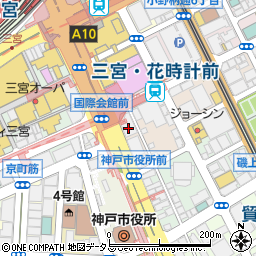 野村不動産アーバンネット株式会社　神戸三宮センター周辺の地図