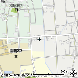 静岡県磐田市千手堂6-6周辺の地図
