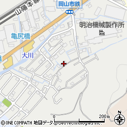 岡山県岡山市東区鉄282周辺の地図