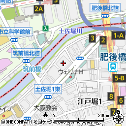 阪神高速トール大阪株式会社周辺の地図