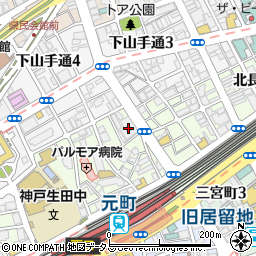 大阪協栄信用組合神戸営業部周辺の地図