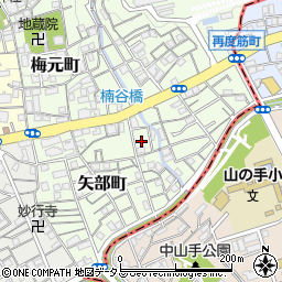 兵庫県神戸市兵庫区矢部町7周辺の地図