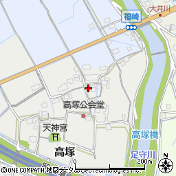 岡山県岡山市北区高塚27周辺の地図