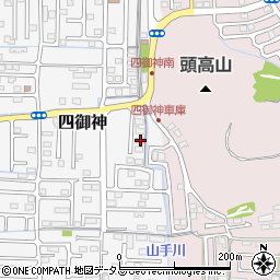 岡山県岡山市中区四御神42周辺の地図