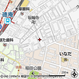 長谷文化住宅周辺の地図