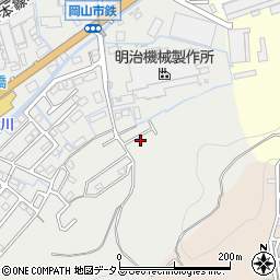 岡山県岡山市東区鉄182周辺の地図