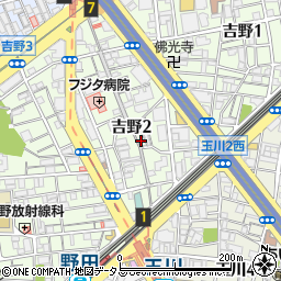 大川陶器店周辺の地図