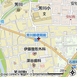 静岡県浜松市中央区芳川町295周辺の地図