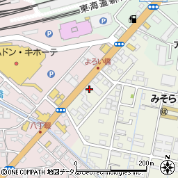 浜松日産自動車株式会社　神田店周辺の地図