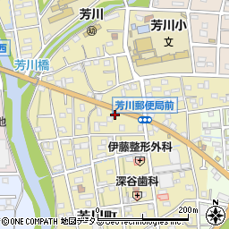 静岡県浜松市中央区芳川町742周辺の地図