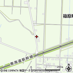 静岡県浜松市中央区篠原町2351周辺の地図