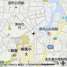 静岡県湖西市新居町新居853周辺の地図