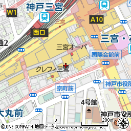 三宮パスタのお店 LoRo周辺の地図