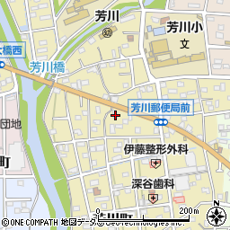 静岡県浜松市中央区芳川町321周辺の地図