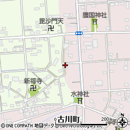 静岡県浜松市中央区金折町238周辺の地図