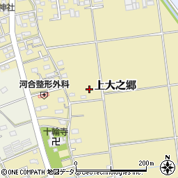 静岡県磐田市上大之郷192周辺の地図