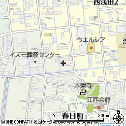 静岡県浜松市中央区神田町315周辺の地図