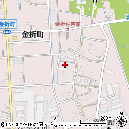 静岡県浜松市中央区金折町917周辺の地図
