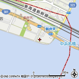 静岡県湖西市新居町新居3386周辺の地図