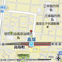 静岡県浜松市中央区高塚町5120周辺の地図