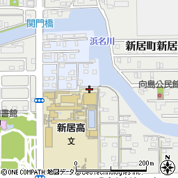 静岡県湖西市新居町新居76周辺の地図
