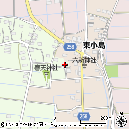 静岡県磐田市南島33周辺の地図