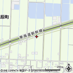 静岡県浜松市中央区篠原町1662周辺の地図